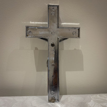 Chrome Devotional Crucifix