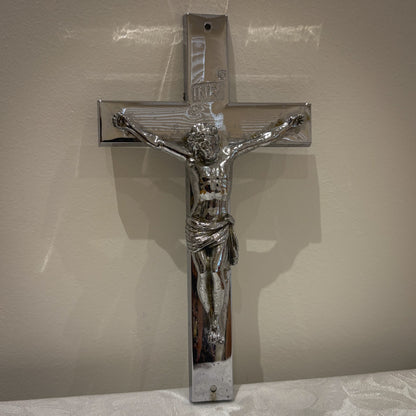 Chrome Devotional Crucifix