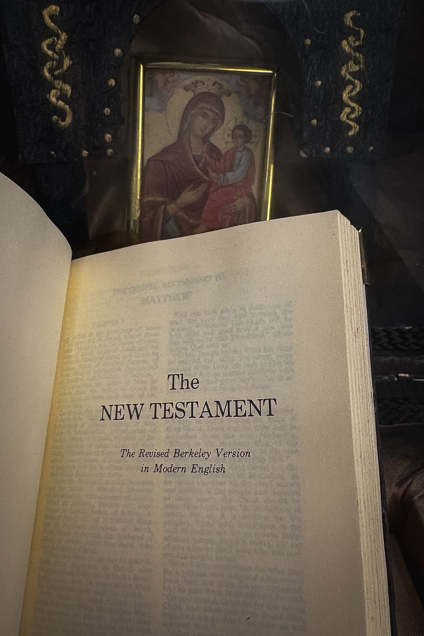 Vintage Prayer Chest